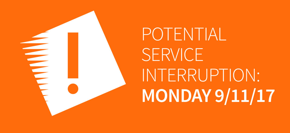 Service Interruption